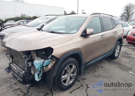 2018 GMC Terrain Sle from USA, damaged, VIN 3GKALTEV5JL323308